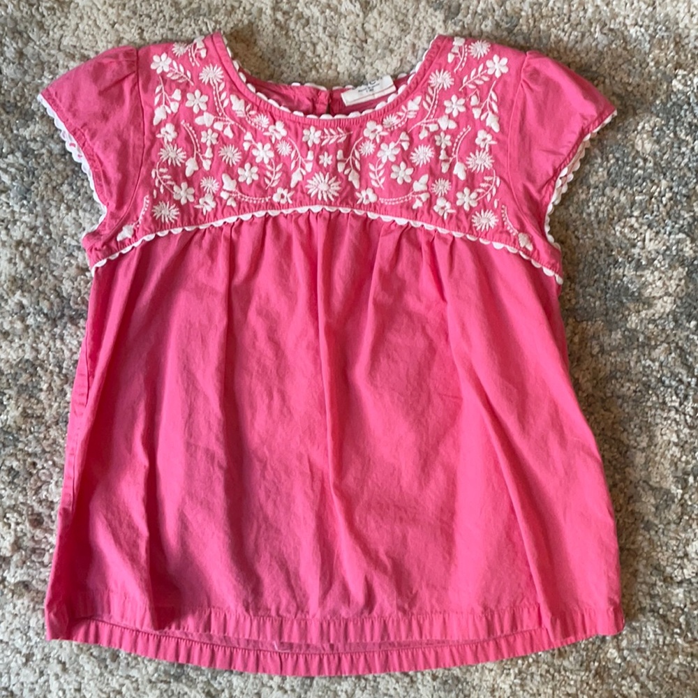 Mini Boden Embroidered top